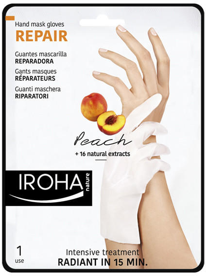 Iroha Nature Repair Peach Handmaske (1 Stk.)