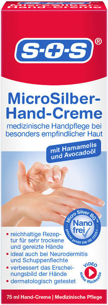 SOS MicroSilber-Hand-Creme (75ml)