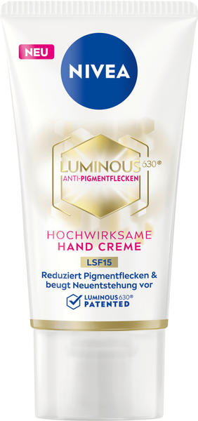 Nivea Luminous630 Anti-Pigmentflecken Handcreme (50ml)