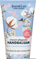Jean & Len &ndash; Handbalsam Baumwolle & Sheabutter 75 ml
