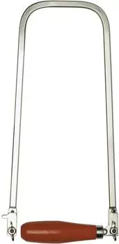 Pebaro Laubs&auml;ge Flachstahl, Holzgriff, 320mm Ausladung (780)