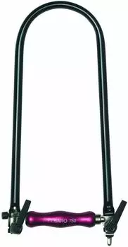 Pebaro Laubs&auml;gebogen 750K Stahlrohr, Kunststoff-Spannhebel, Ausladung 320mm (750K)