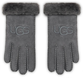 UGG Embroider Gloves Sheepskin metal