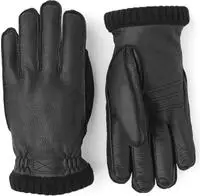 Hestra 202101007, Hestra - Deerskin Primaloft Rib - Handschuhe Gr 7 grau