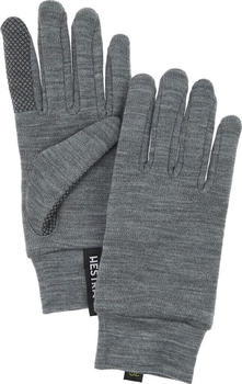 Hestra Merino Touch Point 5-Finger (34440) grey Hestra Merino Touch Point 5-Finger (34440) grey