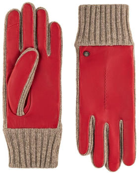 Roeckl Calw Touch Fingers red/beige