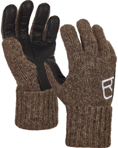 Ortovox Classic Wool Glove Leather (51504) black sheep