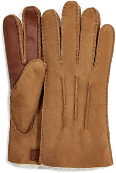 UGG Contrast Sheepski Tech Gloves (18712) chestnut