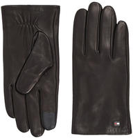 Tommy Hilfiger Lederhandschuhe "ESSENTIAL FLAG LEATHER GLOVES" mit Tommy Hilfiger