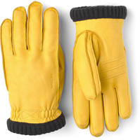 Hestra 20210-400, Hestra Deerskin Primaloft Rib Men Gr&ouml;&szlig;e 7 Farbe natural yellow
