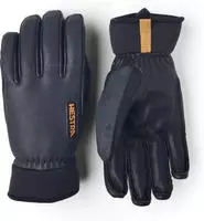 Hestra 3001620-350-10, Hestra Army Leather Wool Terry - 5 Finger grey (350) 10 Herren