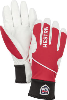 Hestra Comfort Tracker - 5 Finger red/red