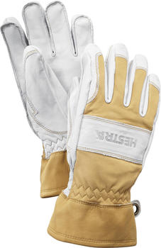 Hestra Fält Guide Glove - 5 Finger natural yellow/offwhite