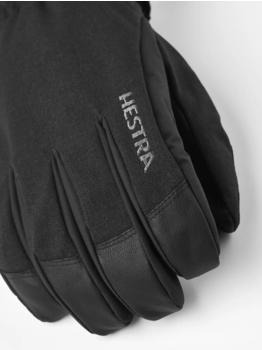 Hestra Powder Short - 5 Finger black