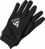 Black: Odlo Odlo The Stretchfleece Liner Eco Gloves
