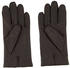 Hugo Boss Hainz-Me Leather Gloves medium brown