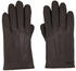 Hugo Boss Hainz-Me Leather Gloves medium brown