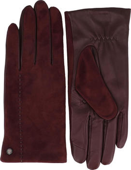 Roeckl Nantes Leather Gloves (13012-3710) wine