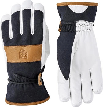 Hestra Women's Voss CZone 5 Finger (3152010) black/ cork