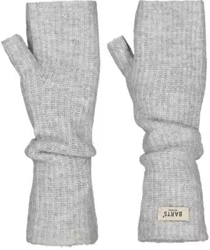 Barts Women's Darty Fingerless Gloves heather grey