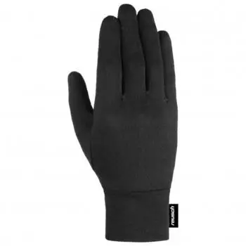 Reusch Merino Wool Conductive Gloves black