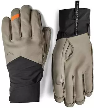 Salewa Ortles Leather Infinium Gloves blackout/7030