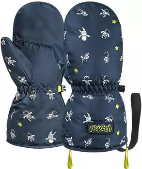 Reusch Kid's Sleepover Mitten Gloves dressblue/astronauts