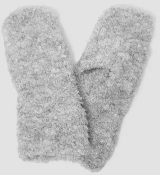 s.Oliver Fäustlinge aus Bouclé-Strick ONESIZE grau 2172835.9400.ONESIZE
