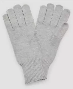 s.Oliver Handschuhe aus Feinstrick mit Stulpe ONESIZE grau 2171465.9400.ONESIZE