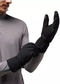 Jack Wolfskin Highloft Glove Winddichte Touchscreen-Handschuhe Unisex black (A63075_6000)
