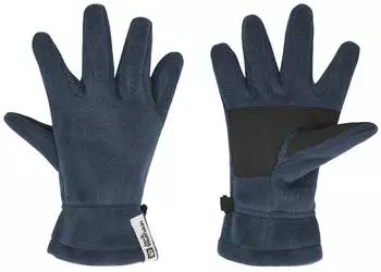 Jack Wolfskin Fleece Glove Kids Warme Fleece-Handschuhe Kinder blue (A65445_C0412)