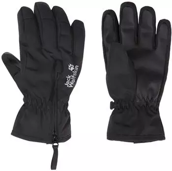 Jack Wolfskin Easy Zip Glove Kids Warme Winddichte Handschuhe Kinder black (A65246_6000)