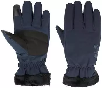 Jack Wolfskin Highloft Glove Women Winddichte Touchscreen-Handschuhe Damen blue (A63073_1010)