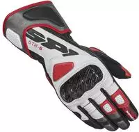 Spidi A221-014-XL, Spidi STR-6 Motorradhandschuhe Schwarz Weiss Rot male