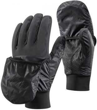 Black Diamond Wind Hood Softshell Gloves smoke