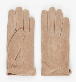 Pieces PCNELLIE SUEDE GLOVES NOOS (17106009) natural