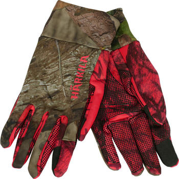 Härkila Moose Hunter 2.0 Fleece Gloves Mossy Oak Break-Up country/mossy oak red