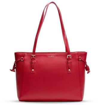 Lazarotti Bologna Leather Shopper (LZ03013-10) red