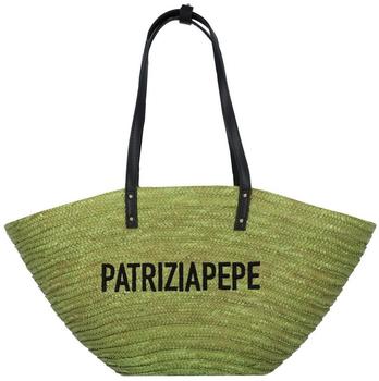 Patrizia Pepe Summer Straw Shopper (2B0046-L070-G556) lime