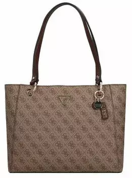 Guess Noelle Shopper (HWBG78-79250-LGW) latte logo-brown