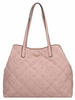 Guess Shopper Vikky Large Tote Quilted Nude Damen