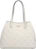 Guess Vikky Large Tote Quilted in Stone (22.1 Liter), Shopper