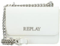 Replay Woman Umh&auml;ngetasche 19 cm weiss