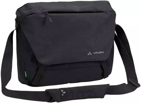 VAUDE Umhängetasche ROM M III Schwarz, hochwertige Messenger Bag