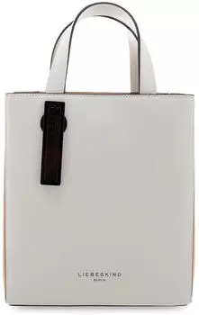 Liebeskind Paper Bag Tote S white bicolour