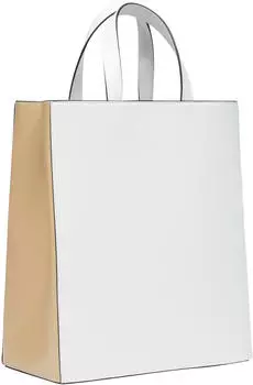 Liebeskind Paper Bag Tote M bicolour weiß – Entdecken Sie die Eleganz der Liebeskind Paper Bag Tote M bicolour weiß