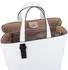 Liebeskind Paper Bag Tote M bicolour weiß
