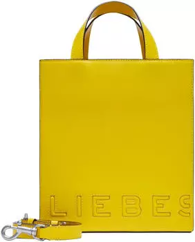 Liebeskind Paper Bag Tote S zitrone Liebeskind Paper Bag Tote S zitrone