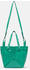 Liebeskind Elvira Shopper S jade crinkle
