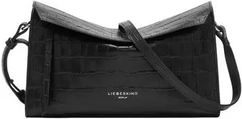 Liebeskind Kroko Lora Shoulder-Bag S black